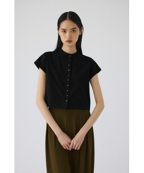 RIM.ARK デザイントップス RIM.ARK tシャツ Neck darts cut tops 