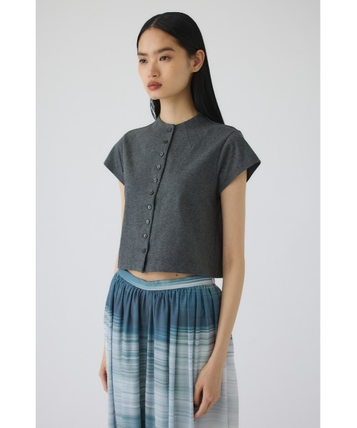 RIM.ARK tシャツ Neck darts cut tops(ネック ダーツ カット トップス