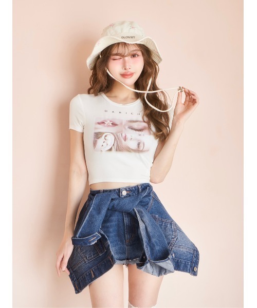 Darich（ダーリッチ） デニムショートパンツ M ブルー レディース