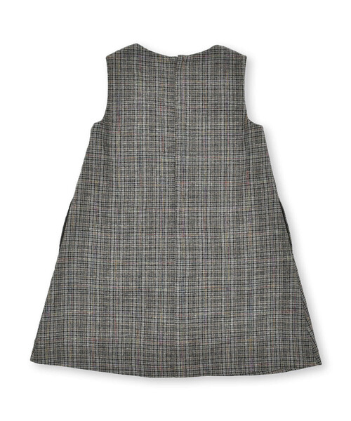 「BeBe Petits Pois Vert」 「KIDS」ノースリーブワンピース 140cm ブラック系その他 キッズ_画像8