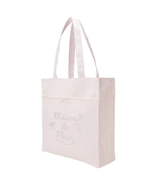 Maison de FLEUR（メゾンドフルール） トートバッグ サテンレース