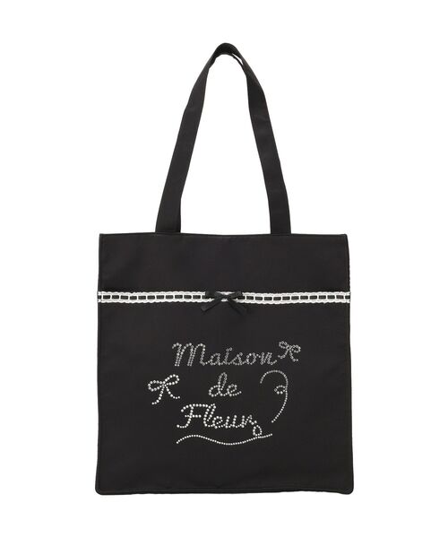 Maison de FLEUR（メゾンドフルール） トートバッグ サテンレース