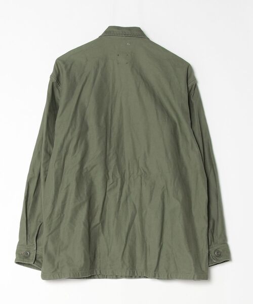 「GUNG HO」 長袖シャツ MEDIUM モスグリーン メンズ_画像2