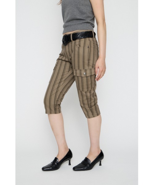 LAGUA GEM ラグアジェム　カプリパンツ LAGUA GEM（ラグアジェム） パンツ COTTON POCKET CAPRI パンツ