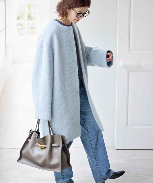 Spick＆Span（スピック アンド スパン） ノーカラーコート コート ノー