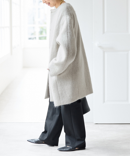 Spick＆Span（スピック アンド スパン） ノーカラーコート コート ノー