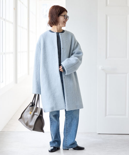 Spick＆Span（スピック アンド スパン） ノーカラーコート コート ノー