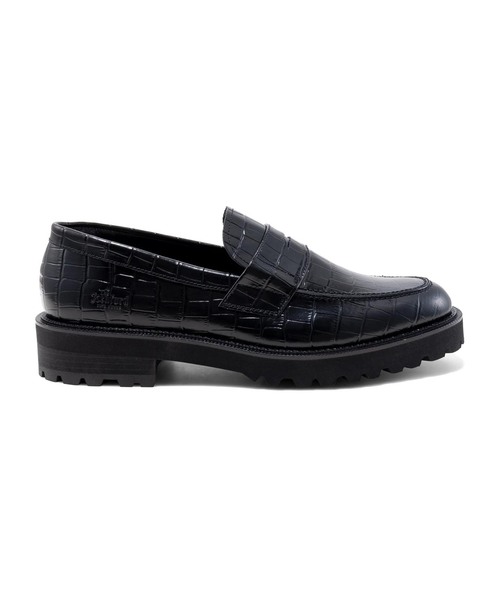 ローファー The Kenford Fineshoes NEW CLASSIC COIN LOAFERS/BLACK