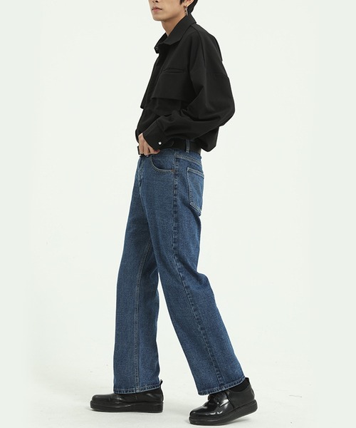 カデュネ　ライトブルーストレートデニム ZARA KIDS ライトブルー ストレートデニム - メルカリ