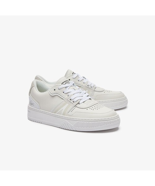 【LACOSTE】スニーカー　白　本革　ウィンメンズ L001 0321 1 ラコステ LACOSTE ウィンメンズ L001 0321 1 （オフホワイト