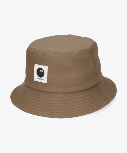 最終値下げoverride hat brown オーバーライド　ブラウン　ハット override 帽子 ハット OVERRIDE POLY BUCKET / オーバーライド