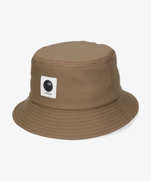 最終値下げoverride hat brown オーバーライド　ブラウン　ハット override 帽子 ハット OVERRIDE POLY BUCKET / オーバーライド