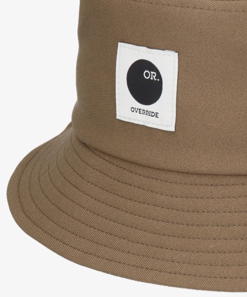 override 帽子 ハット OVERRIDE POLY BUCKET / オーバーライド
