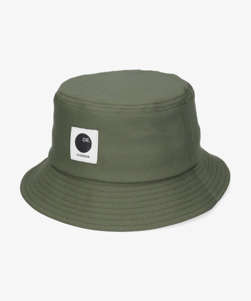 オーバーライド　アース ホワイト 夏用 ハット 帽子 override 帽子 ハット OVERRIDE KENMA FEDORA COLOR RIBBON