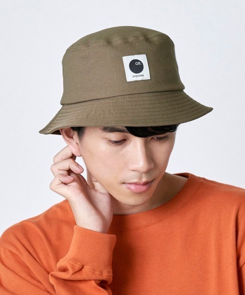 最終値下げoverride hat brown オーバーライド　ブラウン　ハット override 帽子 ハット 「OVERRIDE」FELT FEDORA S.BRIM