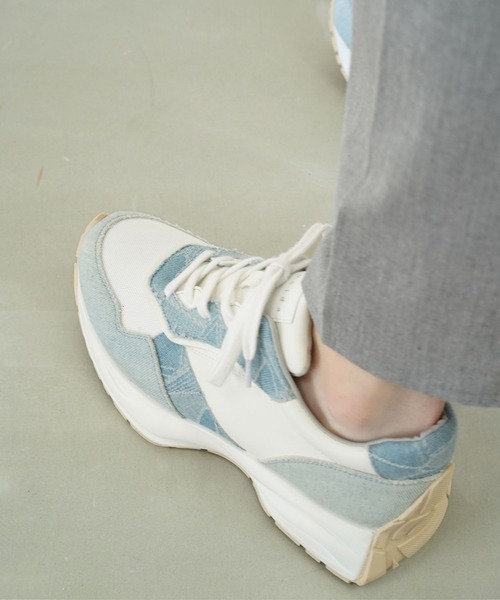 Lucida スニーカー 「25SS NEW COLOR」Alnair/ナチュラル厚底