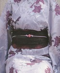 浴衣 アクセサリー 帯飾り とんぼ玉付き飾り帯...の詳細画像3