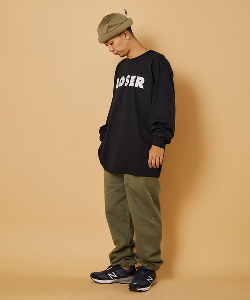 【最終値下げ】OLDMANS TAILOR ロングスリーブTシャツ SUB POP tシャツ L/S PRINT TEE ”LOSEER” / ロングスリーブ