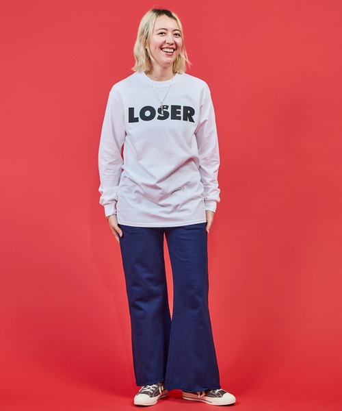 SUB POP tシャツ L/S PRINT TEE ”LOSEER” / ロングスリーブ プリント