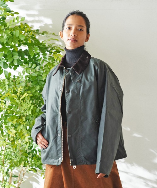 ブルゾン アウター Barbour（バブアー）トランスポートワックス MWX1678 メンズ レディースの画像