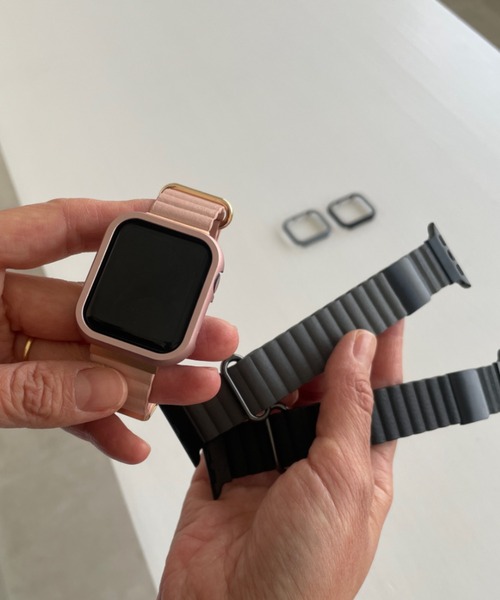 レディース Apple Watch Band/アップルウォッチバンド マグネット PUレザーケースセット 「40mm、41mm、44mm、45mm用」｜zozo｜17