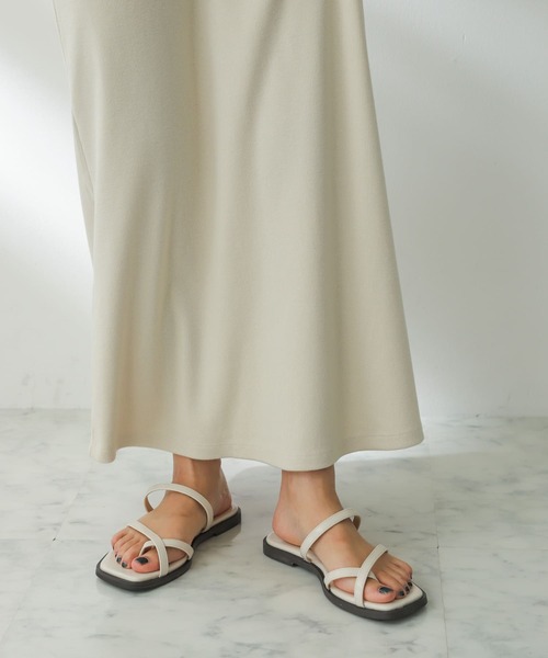 SENSE OF PLACE by URBAN RESEARCH サンダル トゥクロスサンダル