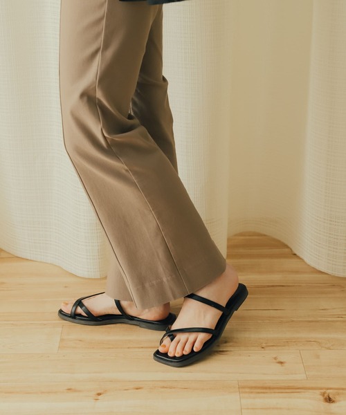 SENSE OF PLACE by URBAN RESEARCH サンダル トゥクロスサンダル