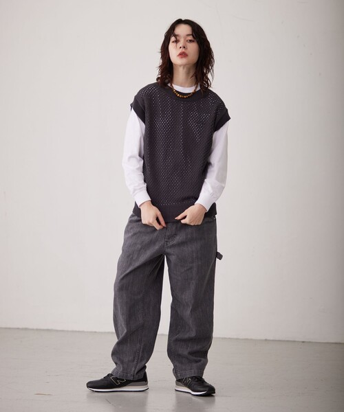 J.PRESS YORK STREET ワイドパンツ ジーンズ 「UNISEX」デニム