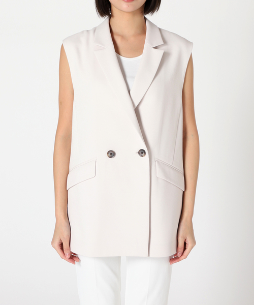 NOBLE ベスト ロングベントジレ レディース : ZOZOTOWN Yahoo!店