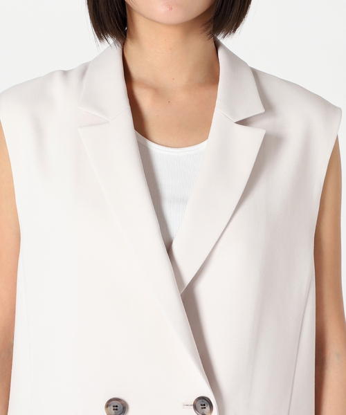 NOBLE ベスト ロングベントジレ レディース : ZOZOTOWN Yahoo!店
