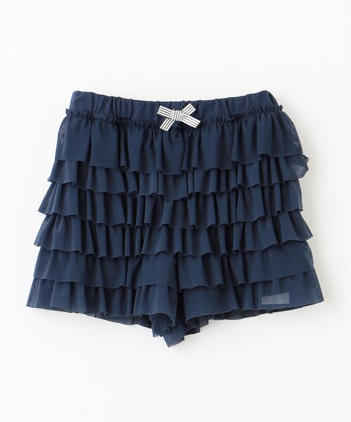 any FAM パンツ フリル 天竺 ショート キッズ 子供服 女の子