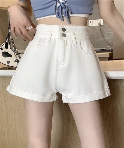 ☆DIANTE☆ロールアップデニムショートパンツ☆ Roll up denim short pants | DIANTÉ (ディアンテ)公式通販サイト