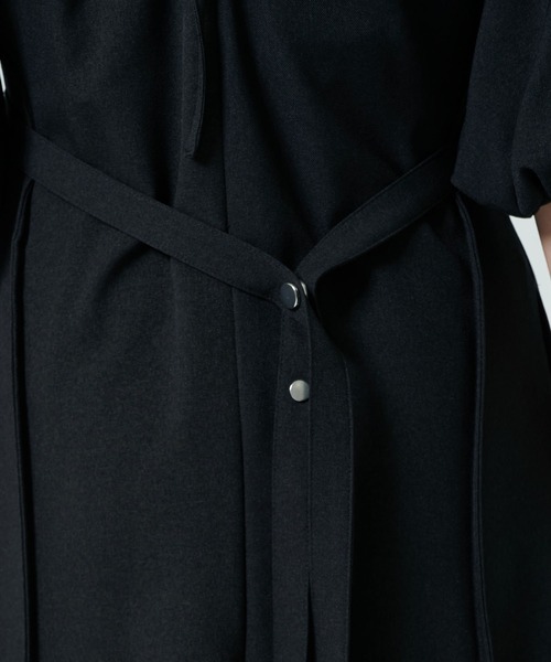 glance tokyoワンピース サイドドロストシャツワンピース(1 BLACK): : ウィメンズ｜CITY