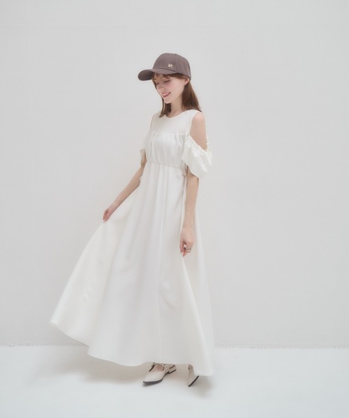 mellowneon キャップ 帽子 ロゴポイントキャップ レディース