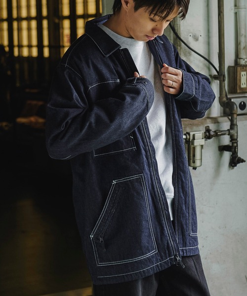 RANCLIC デニムジャケット フロントリボンデニムジャケット [K1336] - レディースファッション