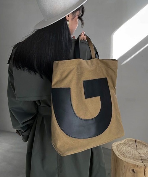 SEU トートバッグ 大容量カジュアルキャンバストートバッグ A4 3wayG