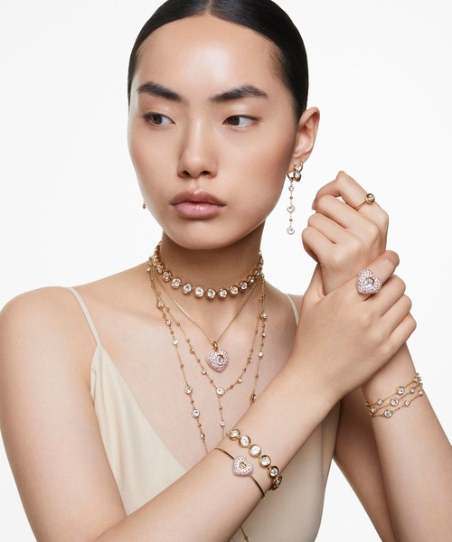関税込み★SWAROVSKI★Imber ドロップピアス ラウンドカット SWAROVSKI ピアス 「公式」「スワロフスキー」Imber ドロップ