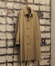 ステンカラーコート コート 「WILD LIFE TAILOR」ドロップショルダー ギャバ ステンカラー コート メンズ｜ZOZOTOWN Yahoo!店