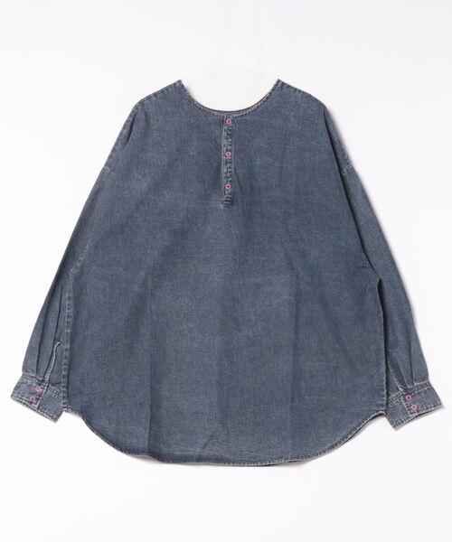 ブラウス シャツ 「8」「it」「Little Sunny Bite」denim-long-tee レディース メンズ Little sunny bite ブラウス シャツ 「8」「it」「Little Sunny
