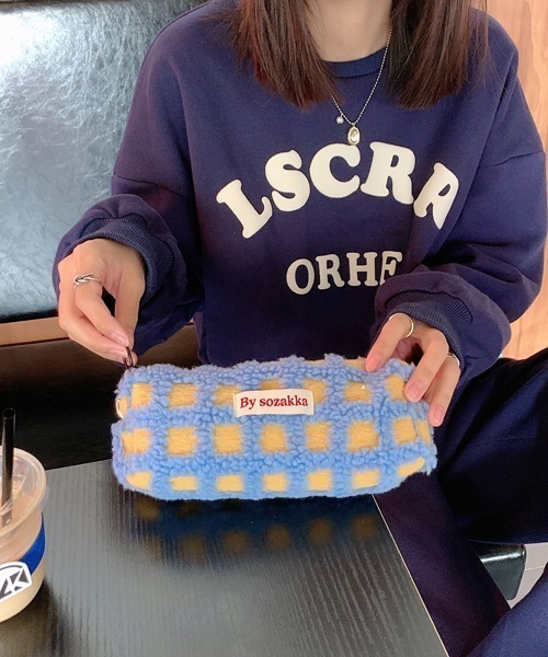 Pochi Pouch（ポチポーチ） ポーチ Pochi Pouch/ワッフル グリッド