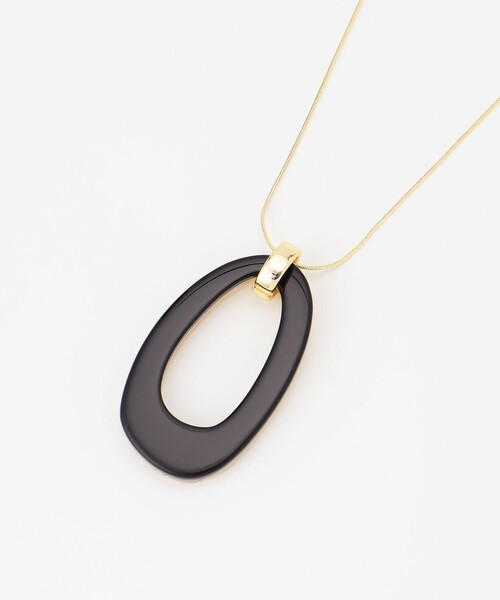 自由区（ジユウク） ネックレス リバーシブルオーバール ネックレス