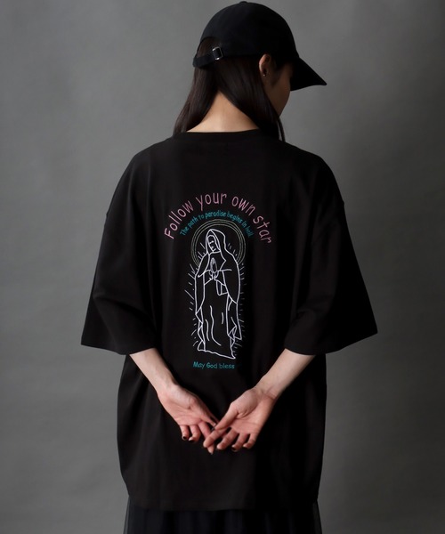 SITRY tシャツ Rude Style Back Embroidery T-shirt/ルード