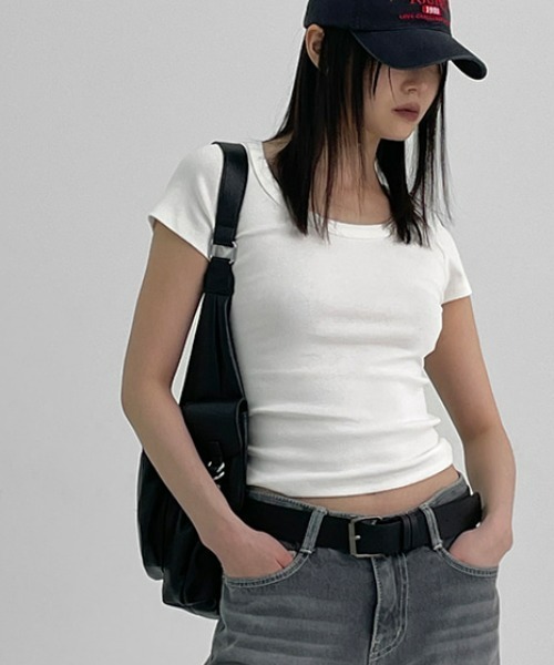 BLACKUP（ブラックアップ） tシャツ 半袖 「MADE」 ポプニUネック半袖T 