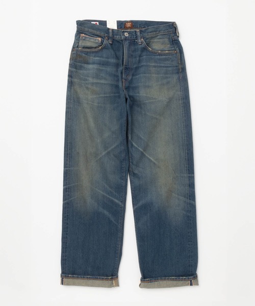 日本未入荷◆AW24-25◆ロゴ ワイドセルビッジデニムジーンズ 505ZX ルーズストレート ヴィンテージ デニムパンツ ジーンズ