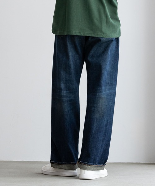 EDWIN ジーンズ 505Z ワイドストレートパンツ SELVAGE VINTAGE