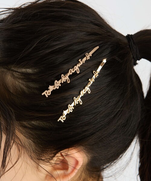 To b. by agnes ヘアピン ロゴ : ZOZOTOWN Yahoo!店 - 通販 - Yahoo