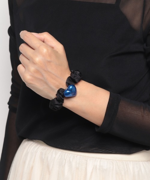 LANVIN メモワール・ド・ラ・モード LANVIN en Bleu シュシュ ハートモチーフ : ZOZOTOWN Yahoo!店