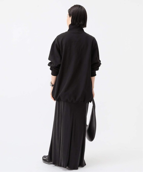 【新品】　AP STUDIO フィブリルキュプラスカート　ブラック AP STUDIO スカート 追加 フィブリルキュプラスカート