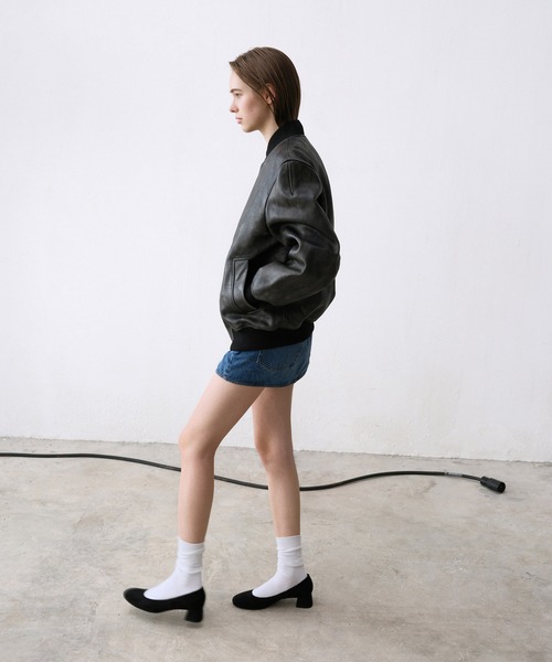 【関税込み】TOTEME ブラウン ブロックヒール パンプス sb-pumps077_1.jpg