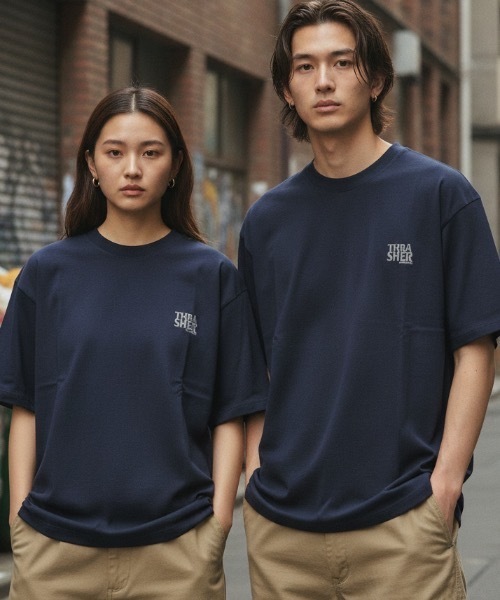 THRASHER（スラッシャー） tシャツ ANTI LOGO emb S/S T-SHIRTS